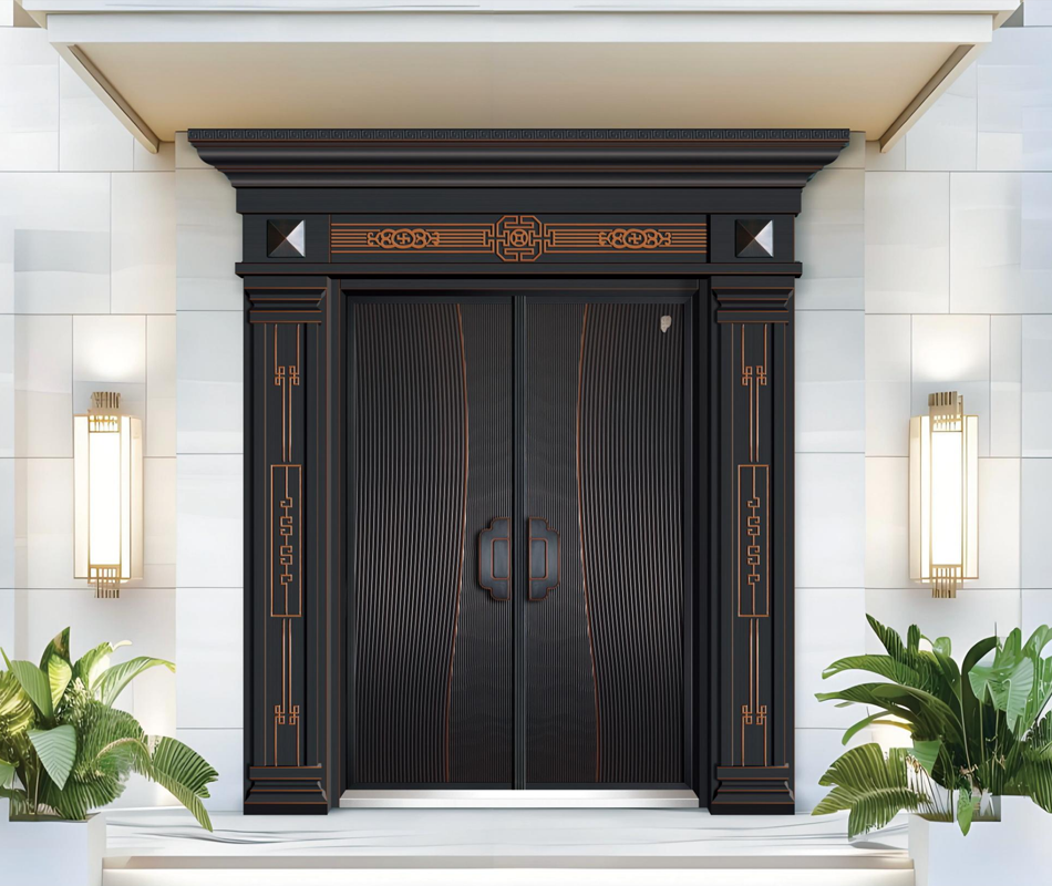 仿铝铸门系列